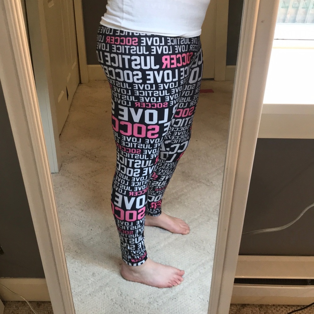 Soccer love leggings